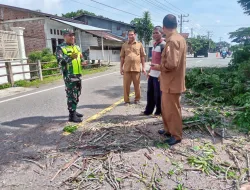 Babinsa jalin komsos dengan pedagang sayur