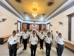 Lapas Ambarawa Ikuti Apel Bersama Kemenko Bidang Hukum, Hak Asasi Manusia, Imigrasi dan Pemasyarakatan