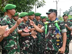 Menuju Yonif TP 872/Andi Djemma, Danrem 141/Toddopuli Dampingi Kunjungan Kerja Pangdam XIV/Hasanuddin Hari Ke Dua Di Wilayah Kodim 1403/Palopo