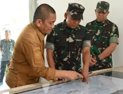 Kunjungan Ke Luwu Timur, Danrem 141/Tp Dampingi Pangdam XIV/Hsn Tinjau Pembangunan Kodim Luwu Timur Dan Lokasi Pembangunan Koperasi Desa/Kelurahan Merah Putih (KDKMP) di Desa Sorowako.