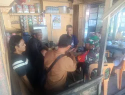 Babinsa Koramil 02/Seunagan Komsos Bersama Warga Binaan