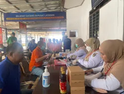 Rutan Pelaihari Gelar Posbindu PTM & Lansia Bersama Puskesmas Angsau, 29 Warga Binaan Jalani Skrining Kesehatan
