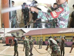 TNI Kerahkan Armada Damkar dan Alat Berat, Percepat Pemulihan Pasca Banjir dan Longsor di Pidie Jaya