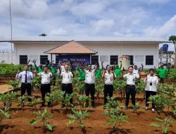 Panen Raya Serentak Ketahanan Pangan 2026, Rutan Pelaihari Hasilkan Ratusan Kilogram Komoditas dari Kebun SAE