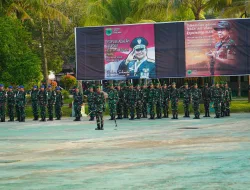 Korem 181/PVT Selenggarakan Upacara 17-an Bulan Januari Tahun 2026