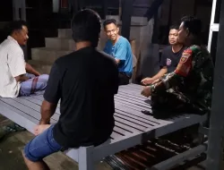 Babinsa Koramil 1404-07/Lembang Ajak Warga Aktif Jaga Kamtibmas