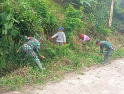 Koramil 1419-03/Baraka Gelar Karya Bhakti Bersama Masyarakat