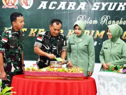 KODIM 1707/MERAUKE GELAR SYUKURAN HUT KE-58, PERKUAT SINERGI DAN PENGABDIAN KEPADA RAKYAT