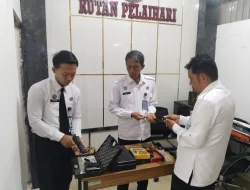 Demi Rasa Aman, Rutan Pelaihari Pastikan Senjata Api dan Perlengkapan Pengamanan Selalu Prima