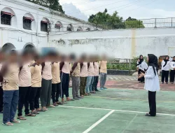 Magang Nasional dan Mahasiswa Magang UKSW Latih Kegiatan Pramuka WBP