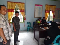 Aktif di desa Binaan Babinsa Koramil 04 Beutong ingatkan warga Desa Tentang keamanan lingkungan