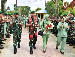 DANDIM 1707/MERAUKE KUNJUNGI KORAMIL KOTA, TEKANKAN SOLIDITAS, PROFESIONALISME DAN KETAHANAN