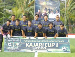 Tarungku FC Rutan Selayar Raih Juara II pada Turnamen Mini Soccer Kajari Cup I 2026