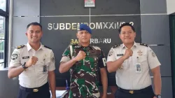 Perkuat Sinergi Peradilan Militer, Lapas Banjarbaru Koordinasi dengan Subdenpom Banjarbaru