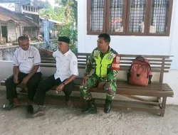 Terjalin Hubungan Komunikasi Sosial Yang baik kepada masyarakat Desa Binaan Babinsa