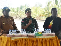 Dandim 1707/Merauke; TNI Hadir Dukung Kesejahteraan dan Swasembada Pangan
