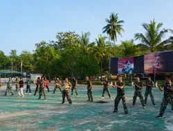 Korem 181/PVT Laksanakan Latihan Pencak Silat Militer (PSM) untuk Tingkatkan Kemampuan Prajurit