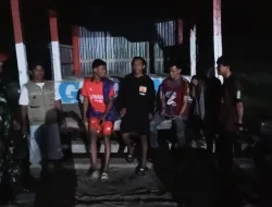 Babinsa Koramil 1404-05/Patampanua Laksanakan Patroli Malam dan Komsos dengan Pemuda