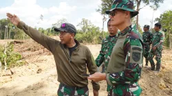 Danrem 181/PVT Tinjau Langsung Lokasi Cetak Sawah Di Sorong Selatan