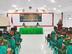 RATPRIMKOP KARTIKA SETYA JAYA KODIM 1707/MERAUKE TEGASKAN KOMITMEN KESEJAHTERAAN ANGGOTA