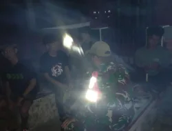 Babinsa Mattiro Sompe Laksanakan Patroli Malam dan Komsos di Desa Mattombong (Skor: 95)