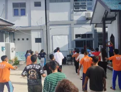 Lapas Kelas III Wonreli Gelar Senam Pagi Bersama