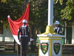 Kasdam XXIV/Mandala Trikora Tekankan Kesiapan Satuan, Integritas, Dan Disiplin Prajurit Pada Upacara Bendera Mingguan