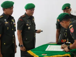 Tongkat Komando Kodim 0907/Tarakan Resmi Berganti