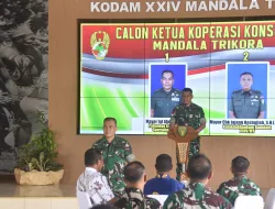RAPAT PEMBENTUKAN PENGURUS KOPERASI KONSUMEN MANDALA TRIKORA DIGELAR DI MAKODAM XXIV/MT