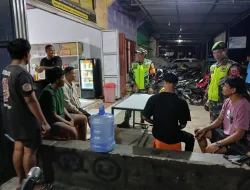 Koramil 1405-08/Tanete Riaja Laksanakan Patroli Rutin Bersama Komponen Pendukung Demi Jaga Kamtibmas Wilayah