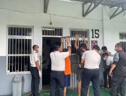 Lapas Banjarbaru Razia Kamar Warga Binaan, Perketat Pengawasan Barang Terlarang