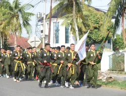 Asah kemampuan bela diri prajurit Korem 141/Tp laksanakan latihan Pencak Silat Militer