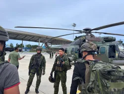 TNI AMANKAN LOKASI PENEMBAKAN PESAWAT SMART AIR DI BANDARA KOROWAI BATU, BOVEN DIGOEL