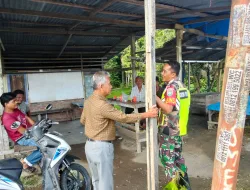 Pererat Silaturahmi, Babinsa Gelar Komsos Bersama Warga Bahas Kondisi Wilayah