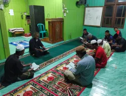 Malam Penuh Keharmonisan, Yasinan Rutin Satgas TMMD Ke-127 Kodim 0903/Bulungan