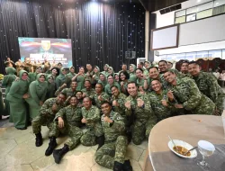 Kodam XIV/Hasanuddin Gelar Rapim 2026, Dandim 1404/Pinrang Ikuti Pengarahan Pangdam