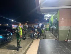 Patroli Wilayah, Personel Koramil 1405-05/Mallusetasi Tingkatkan Keamanan dan Ketertiban Lingkungan