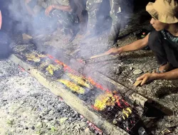 Malam Kebersamaan Menyelimuti Kegiatan TMMD ke-127 Kodim 0903/Bulungan di Lubuk Manis