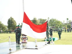 Danrem 174/ATW Pimpin Upacara 17-an, Tegaskan Komitmen Pengabdian dan Soliditas Prajurit