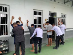 Jelang Ramadan, Lapas Banjarbaru Gelar Razia Perkuat Kamtib