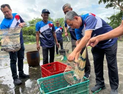 Sebelum Ramadhan Lapas Kelas IIA Ambarawa Panen Lele Dalam Program Ketahanan Pangan