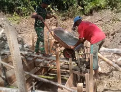 Satgas TMMD ke 127 Kodim 0116/Nagan Raya terus Percepat akselesari pembangunan box culvert