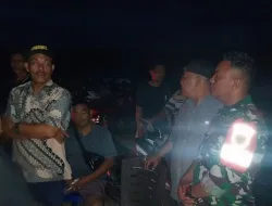 Babinsa Koramil 1404-01/Suppa Laksanakan Patroli Malam di Wilayah Binaan