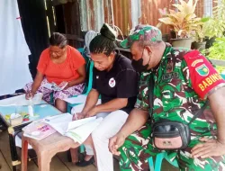 BABINSA KELAPA LIMA DAMPINGI PELAYANAN POSYANDU, WUJUD KEPEDULIAN NYATA UNTUK IBU DAN BALITA