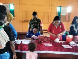 BABINSA ANGGER PERMEGI DAMPINGI POSYANDU, WUJUD NYATA KEPEDULIAN TNI UNTUK GENERASI SEHAT