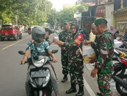 Koramil 1405-03/Bacukiki Berbagi Takjil, Wujud Kepedulian TNI di Bulan Suci Ramadan
