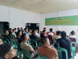 Satgas TMMD Kodim 0116/Nagan Raya Gelar Penyuluhan Wawasan Kebangsaan