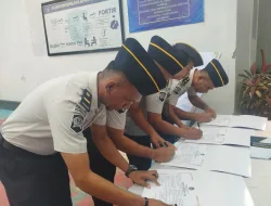 Lapas Kelas III Wonreli Tandatangani Komitmen Zona Integritas Menuju WBK dan WBBM Tahun 2026