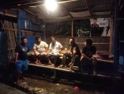 Babinsa Koramil 1404-04/Paleteang Laksanakan Patroli Poskamling di Wilayah Binaan