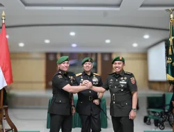 Estafet Tongkat kepemimpinan Dandim resmi berganti siap Lanjutkan pengabdian Terbaik